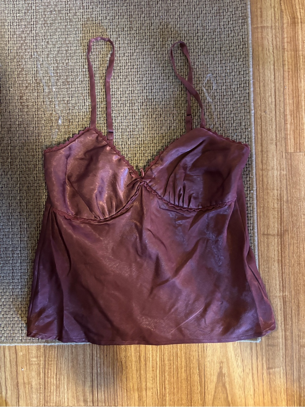 Burgundy Camisole Tank Top